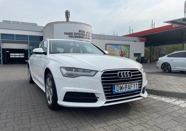 Audi A6 cena 93500 przebieg: 200000, rok produkcji 2018 z Wrocław małe 191